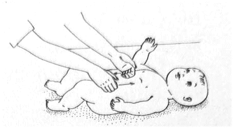 массаж для ребенка 1-2 месяца