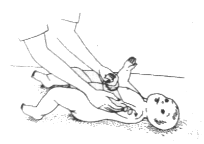 Массаж ножек ребенка