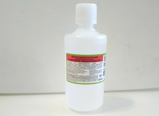 использование перекиси водорода