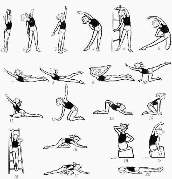 Упражнения для девочек