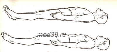 Шавасана мертвая поза