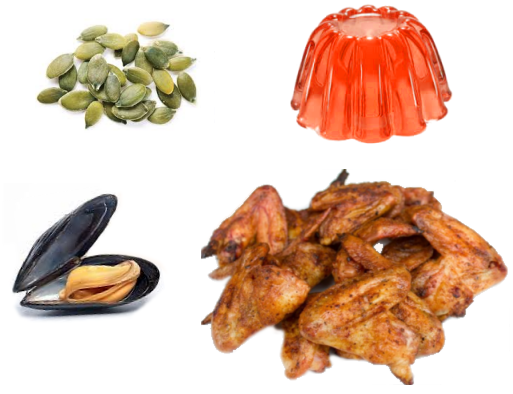 В каких продуктах есть коллаген